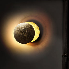 Lámpara de pared eclipse solar