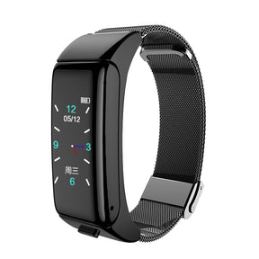 Two-in-one Bluetooth Headset Call Sports Multifunctional Electronic Watch.