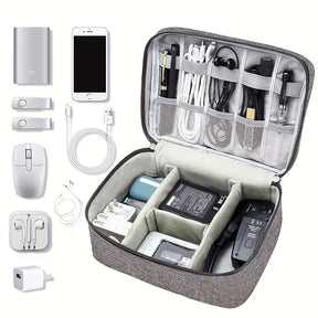 Electronics Organizer Travel Cable Organizer Bag