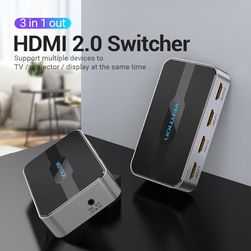 Switcher Three-in-one-out Distributor